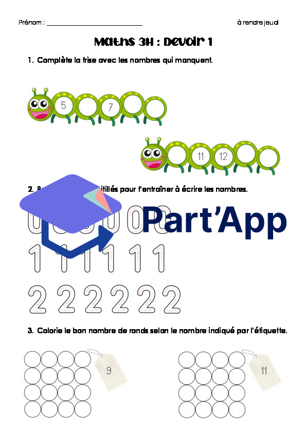 Maths 3H - Devoirs (période 1)_2