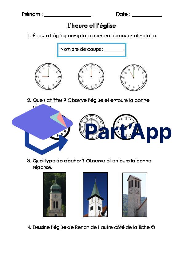 Apprendre à lire l'heure sur les églises_2
