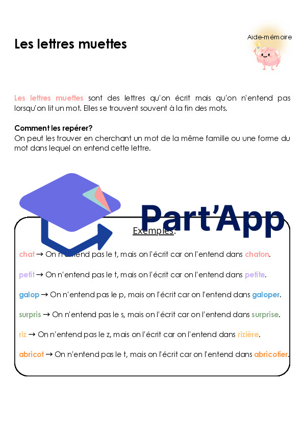 AIde-mémoire de français 4P_7