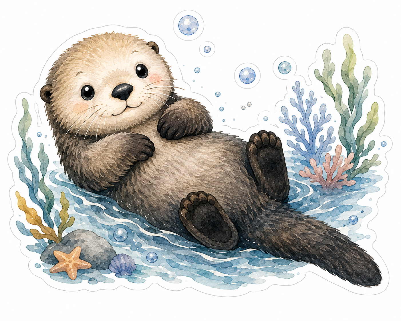 Décorations de classe – Thème de la mer | Animaux marins & guirlande « Bienvenue » – A3_2