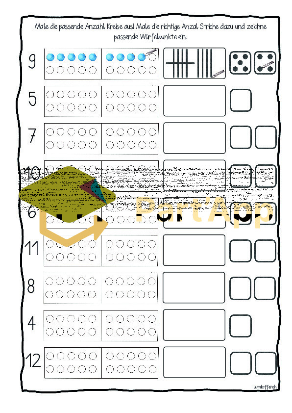 Arbeitsblatt Mengen 0-12_9
