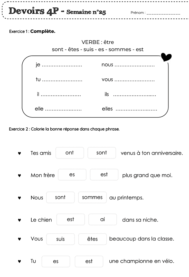Devoirs 4P_2