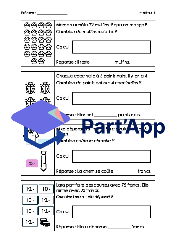 6 pages de problèmes 4H_6
