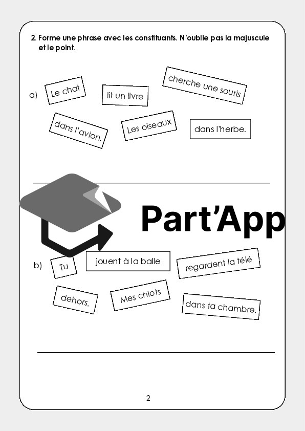 module 1 (5P) - les constituants de la phrase_5