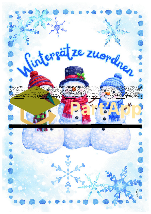 Wintersätze zuordnen_2