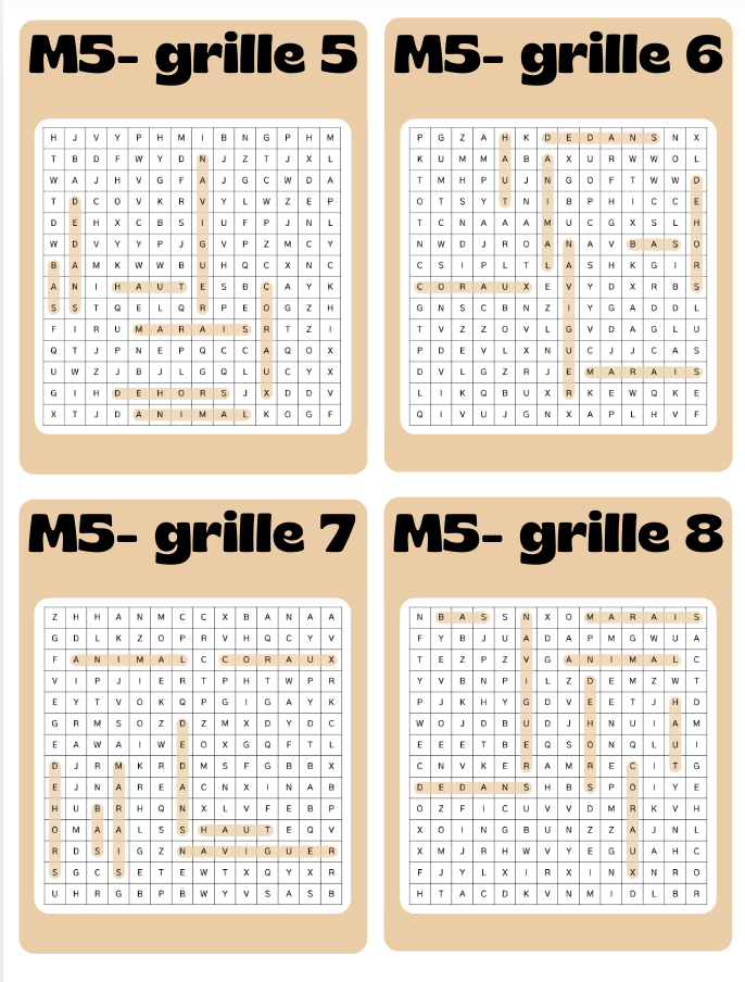 Dictée 5H_module 5+ recette_5