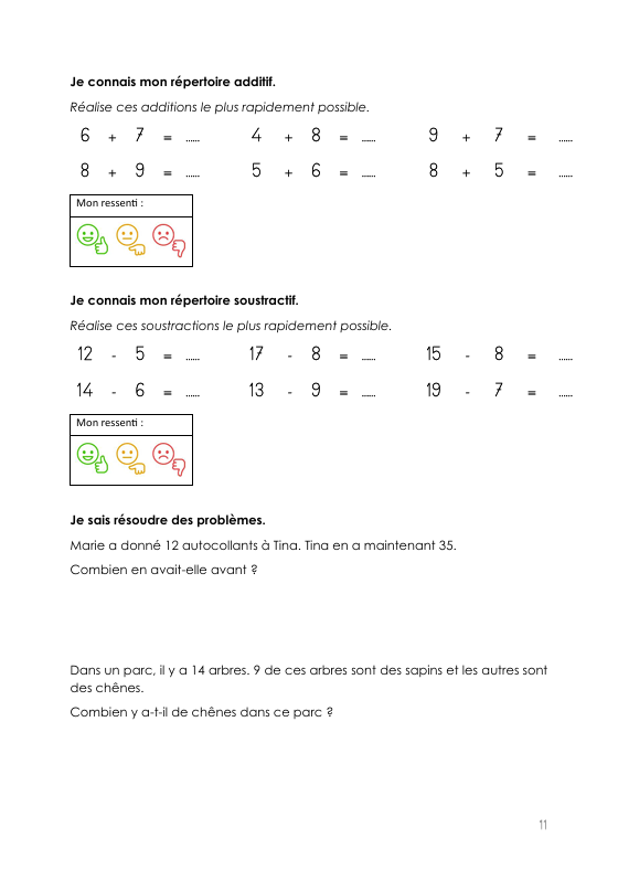 Dossier de fin de 4P - FR et MATH_4