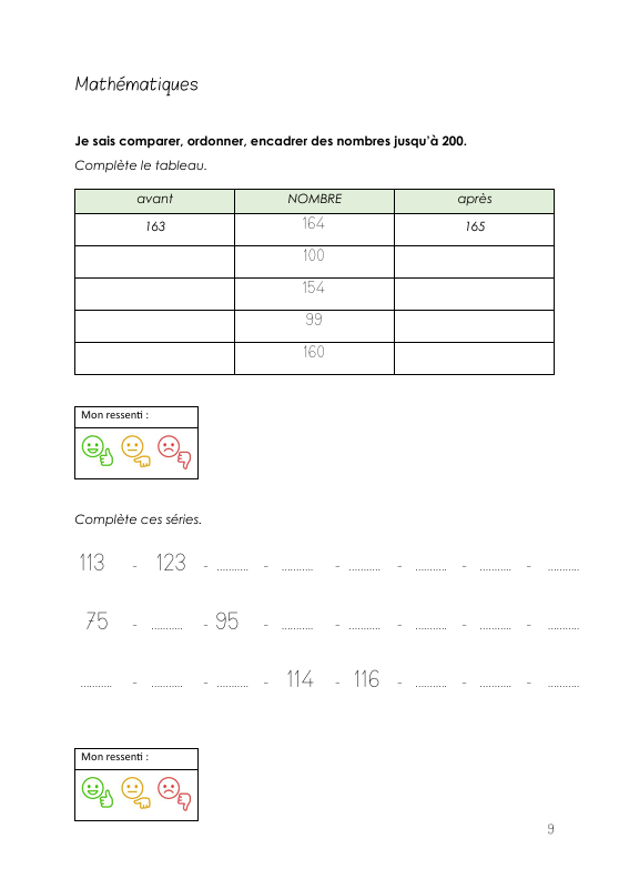 Dossier de fin de 4P - FR et MATH_5