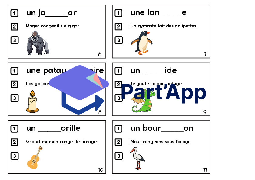 Le jeu du g qui chante "g" ou "j"_6