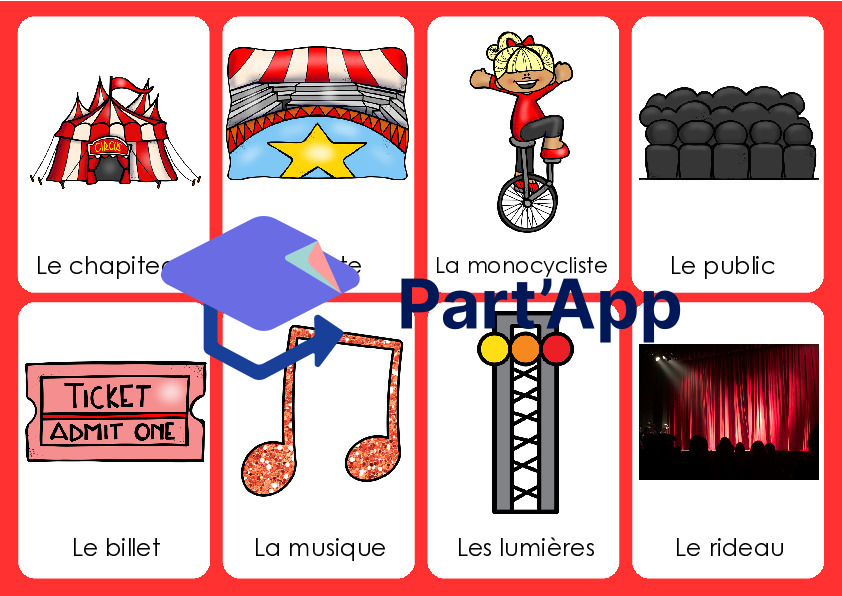 Lexique / Vocabulaire Cirque_2