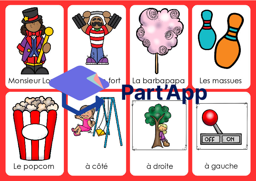 Lexique / Vocabulaire Cirque_7