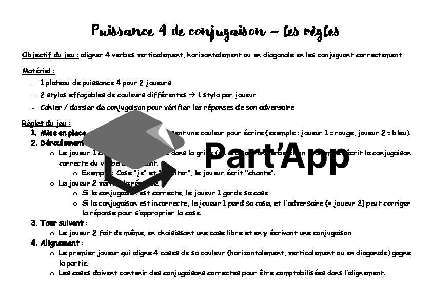 Puissance 4 de conjugaison_16