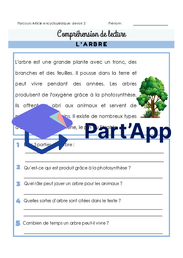 Compréhension de lecture - l'article encyclopédique_3