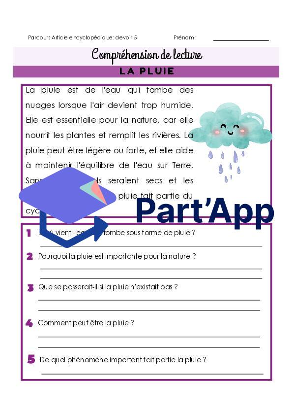 Compréhension de lecture - l'article encyclopédique_6