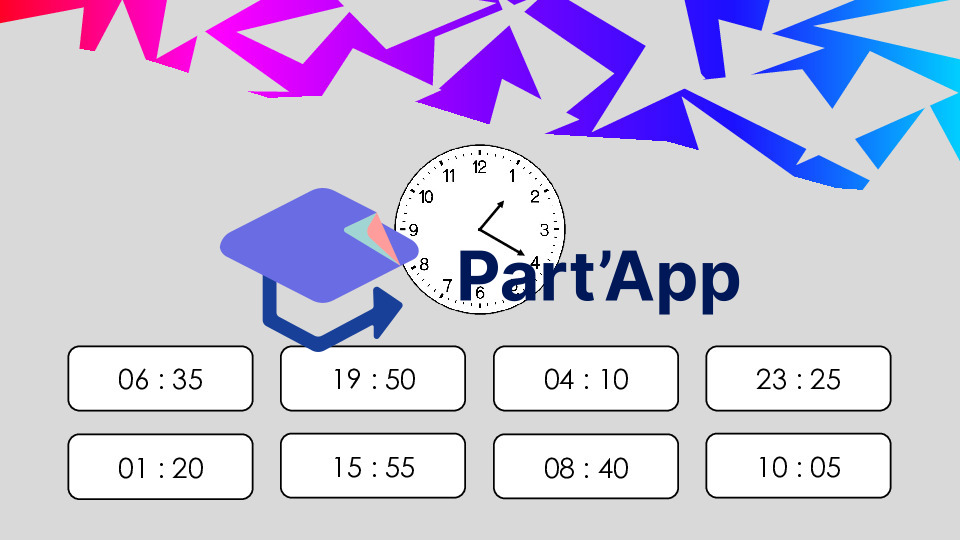 Heures numériques / Toutes les 05 minutes_9