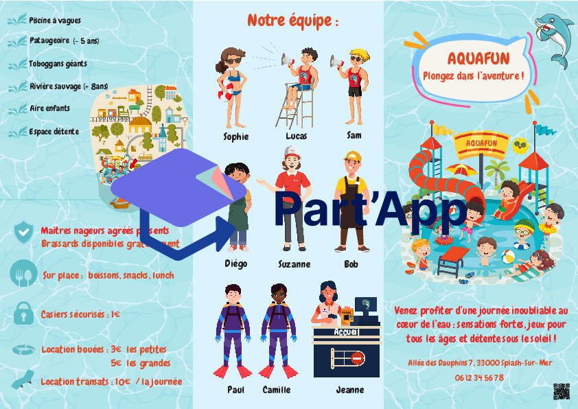 Compréhension à la lecture "Aquafun"_2