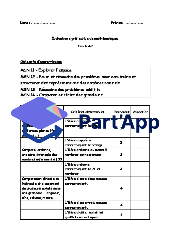 Évaluation de mathématiques 4P_6