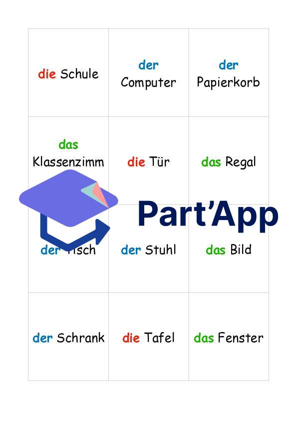 Allemand 6P - Einheit 4 - Memory la classe_3