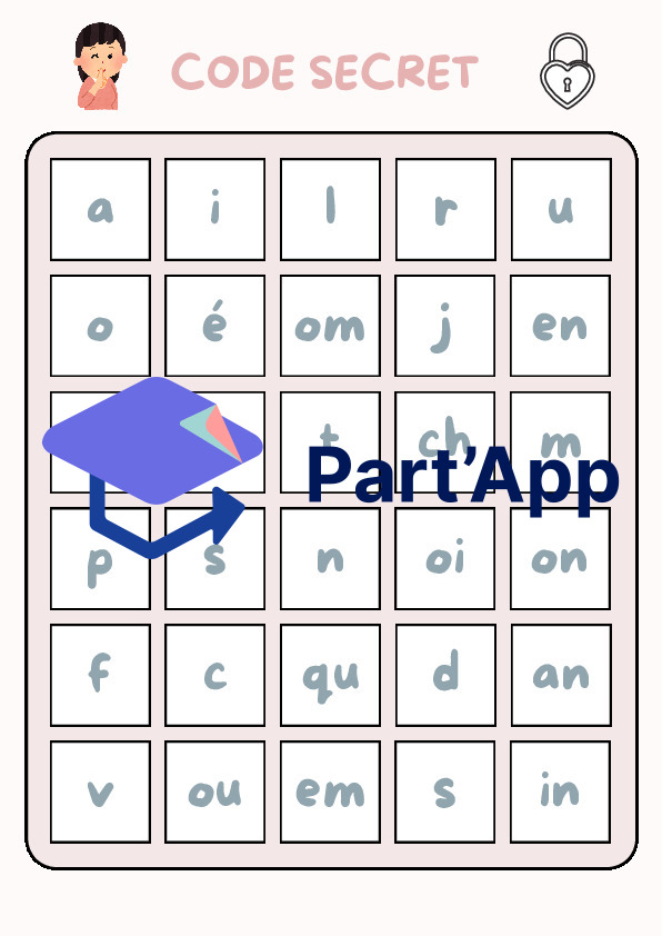 Jeux des sons : J'ai... qui a ? et code secret_4