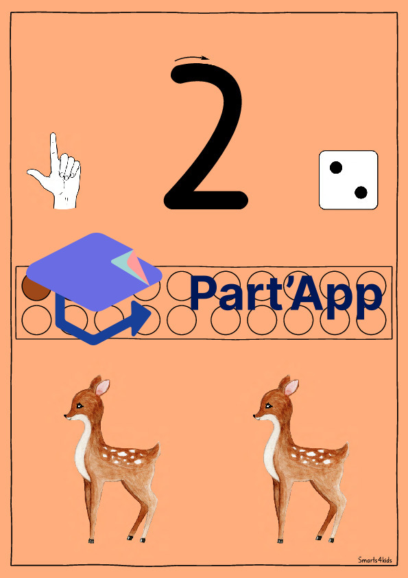 Cartes numériques Affichage des chiffres Poster des chiffres 0-10 pour la classe Animaux de la forêt_4