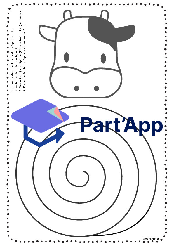 ✂️ Animaux de la ferme – Exercice de découpage en spirale_75