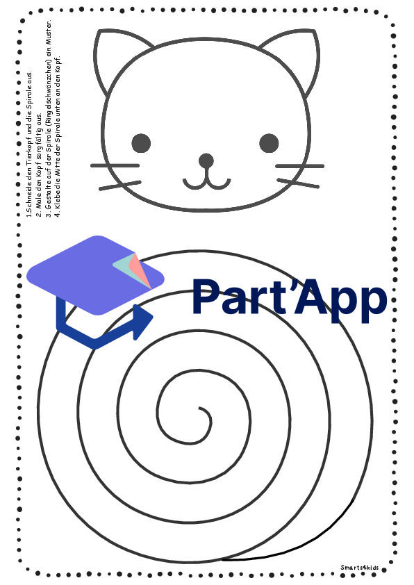 ✂️ Animaux de la ferme – Exercice de découpage en spirale_79