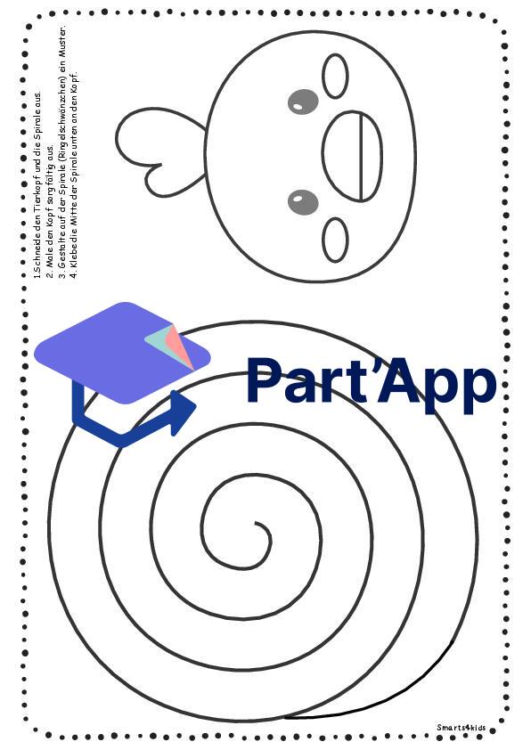 ✂️ Animaux de la ferme – Exercice de découpage en spirale_81