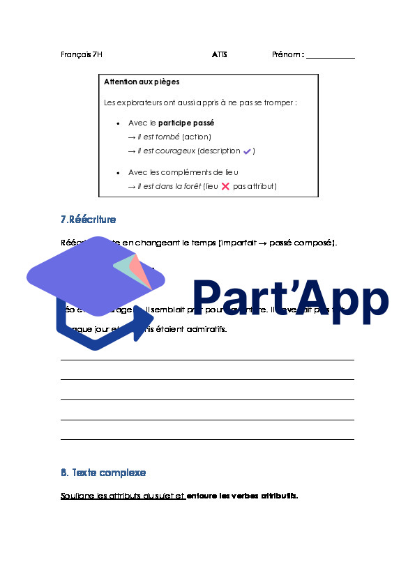 Attribut du sujet 7H_6