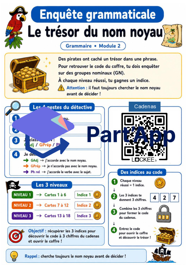 Enquête grammaticale 7H - Module 2 - trésor du nom noyau_5