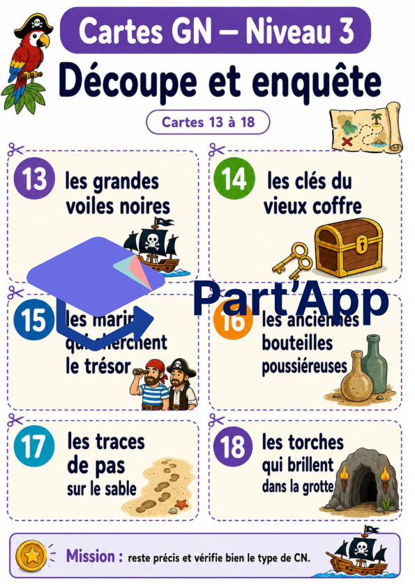 Enquête grammaticale 7H - Module 2 - trésor du nom noyau_9