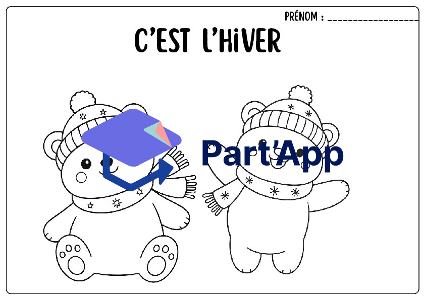 Cahier de 15 coloriages - hiver & St-Nicolas (cycle 1)_8