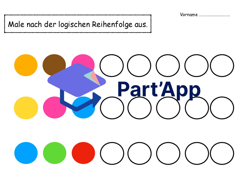 Male nach der logischen Reihenfolge aus._4