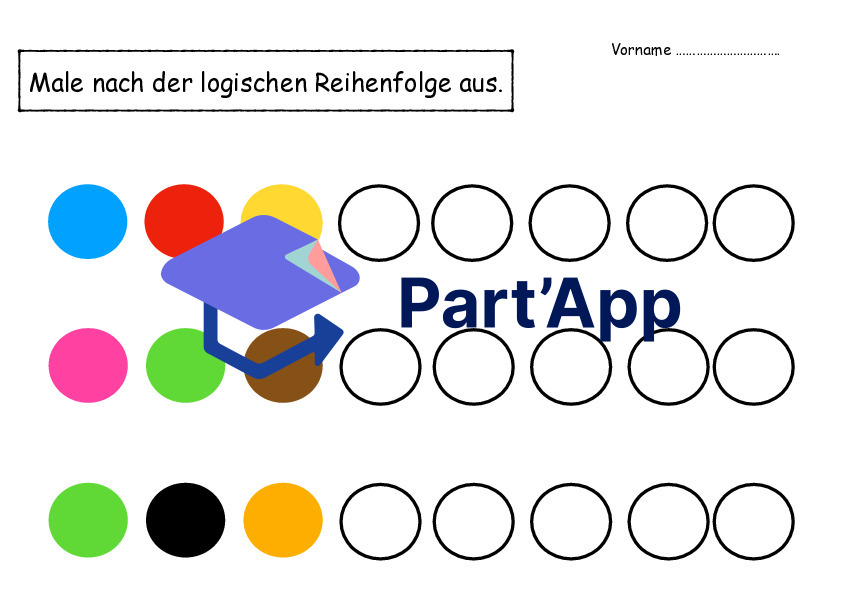 Male nach der logischen Reihenfolge aus._5