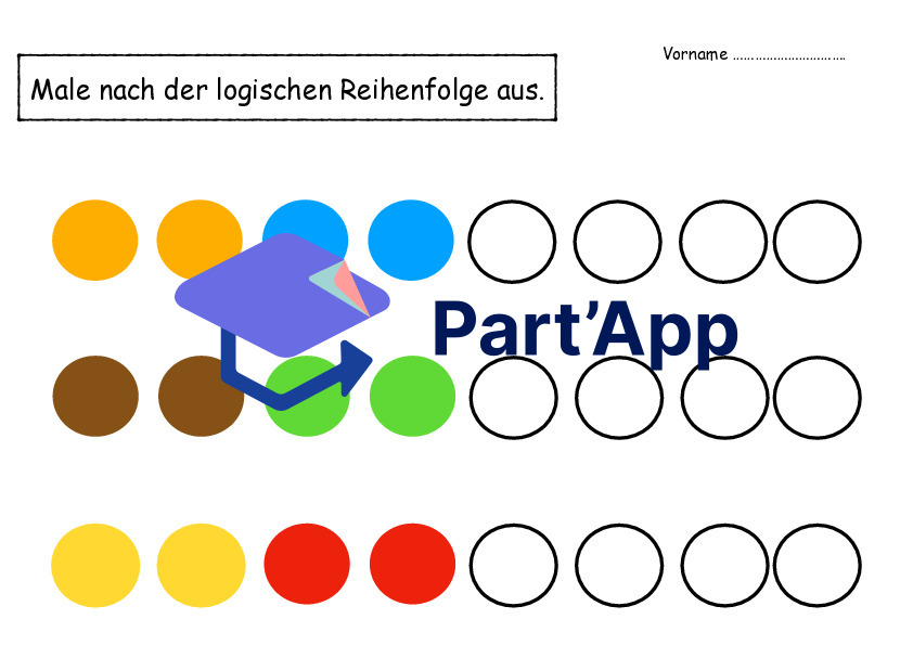 Male nach der logischen Reihenfolge aus._6