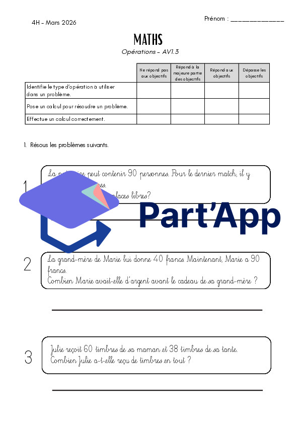Evaluation maths 4h - Opérations AV1.3_2