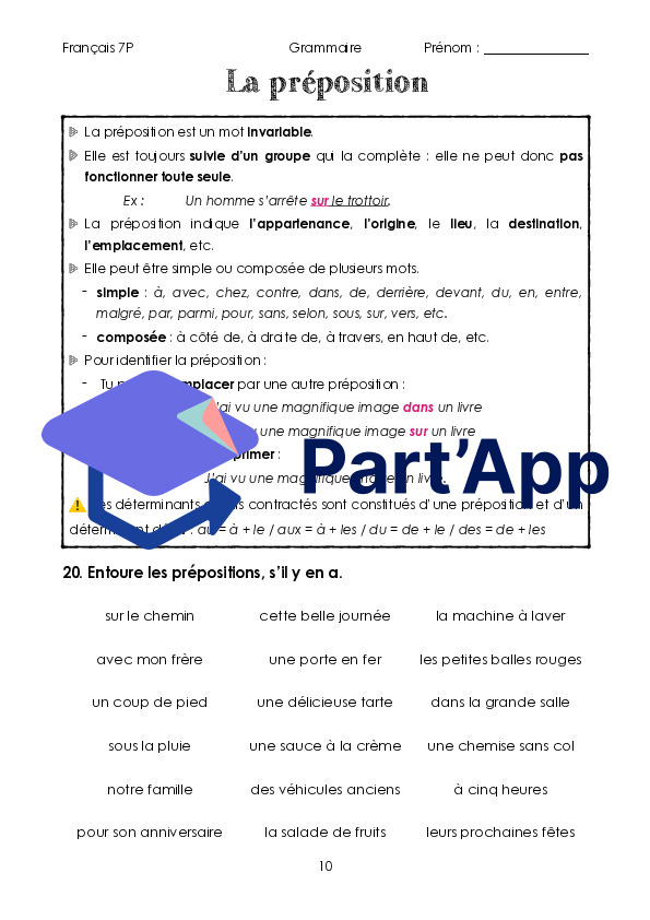 Les classes grammaticales_11