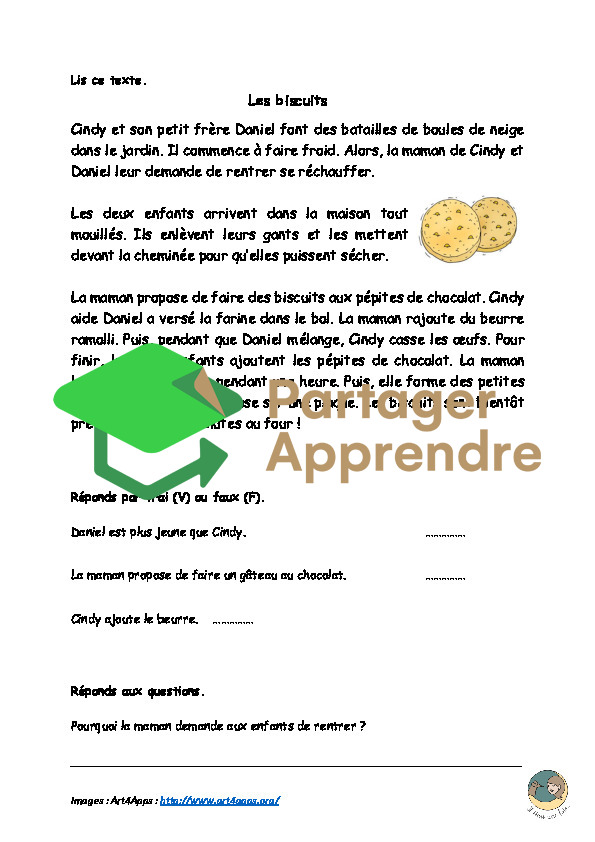 Français 4H - Rallye de lecture : 7 textes entre 100 et 140 mots_9