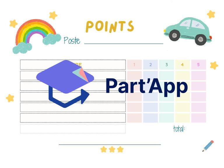 FICHE DE SUIVI LUDIQUE : Tableau des Points & Équipes (Ateliers & Défis)_2