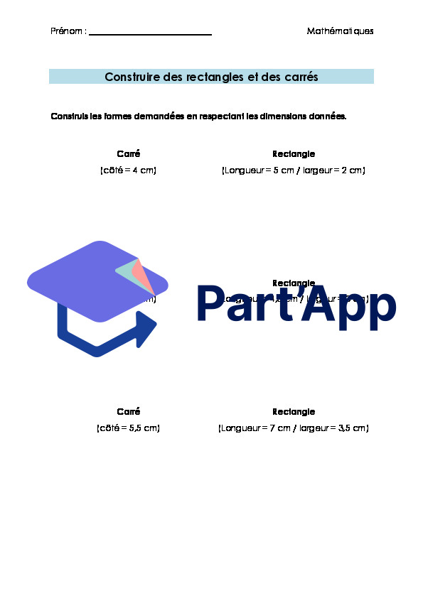 Maths 7H-8H - Construire des rectangles et carrés 2 (fiche d'exercices + corrigé)_2