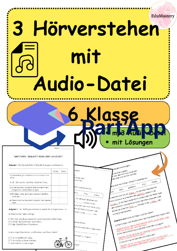Hörverstehen mit Audio | Sachtexten | 3 lebensnahe Themen für die 4.-6. Klasse_2
