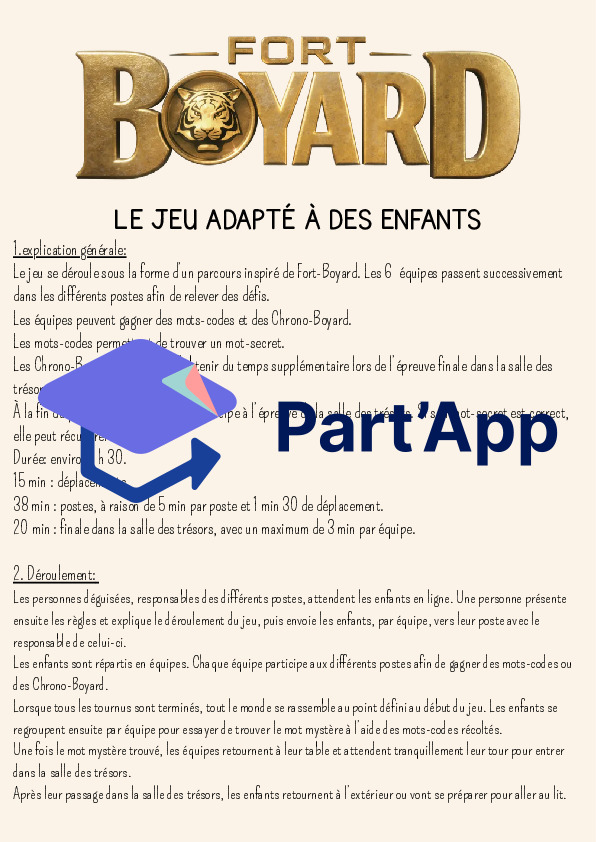 Fort- boyard: grand jeu clé en main pour une soirée ou après-midi de camp_2