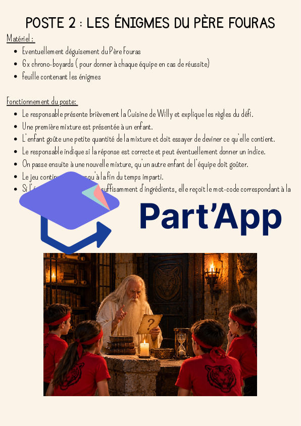Fort- boyard: grand jeu clé en main pour une soirée ou après-midi de camp_8
