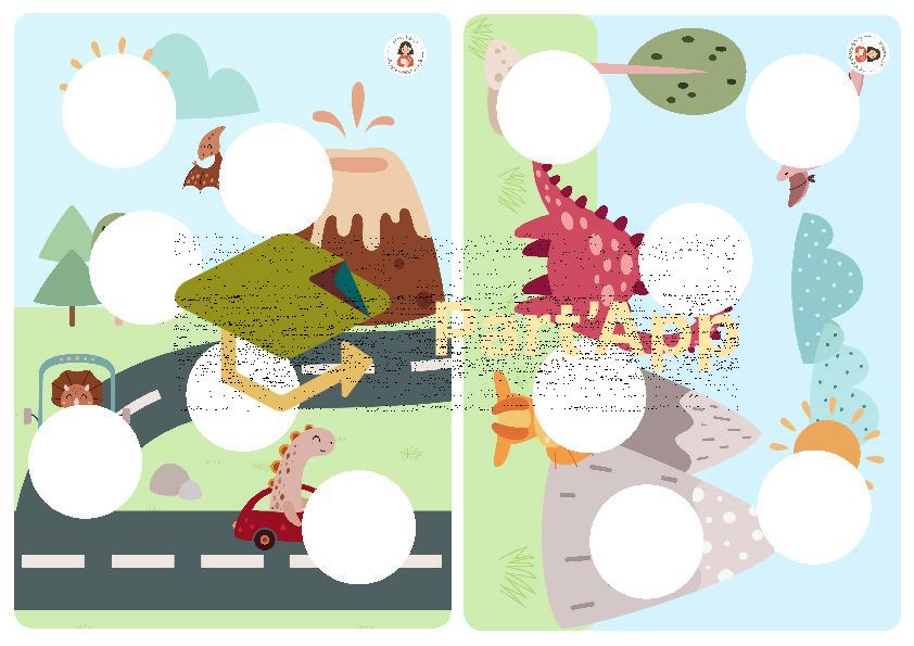 23. 12 puzzles détails — Les dinos 2026_173