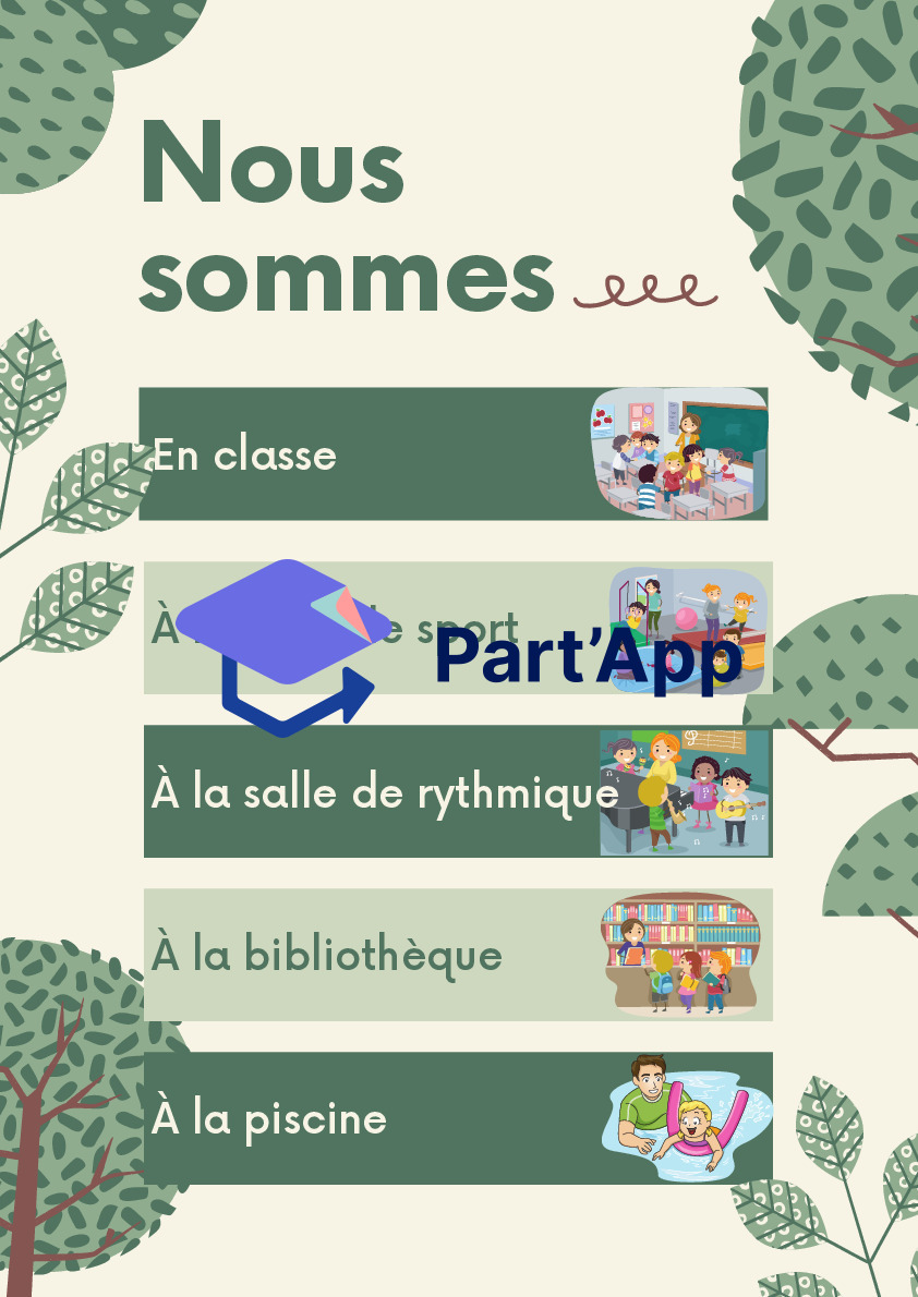 Ensemble d'affichage sur le thème Nature et Animaux_2