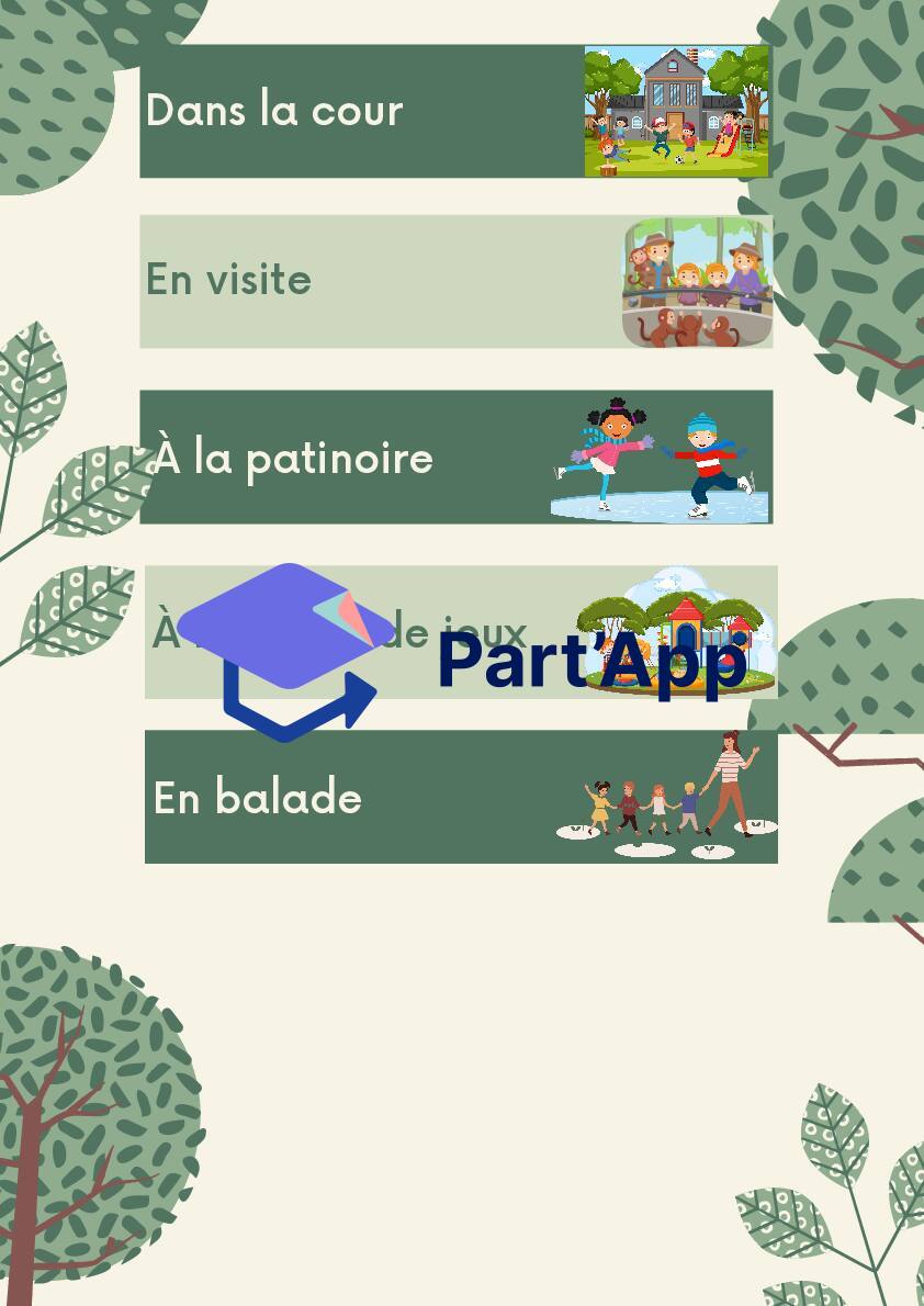 Ensemble d'affichage sur le thème Nature et Animaux_3
