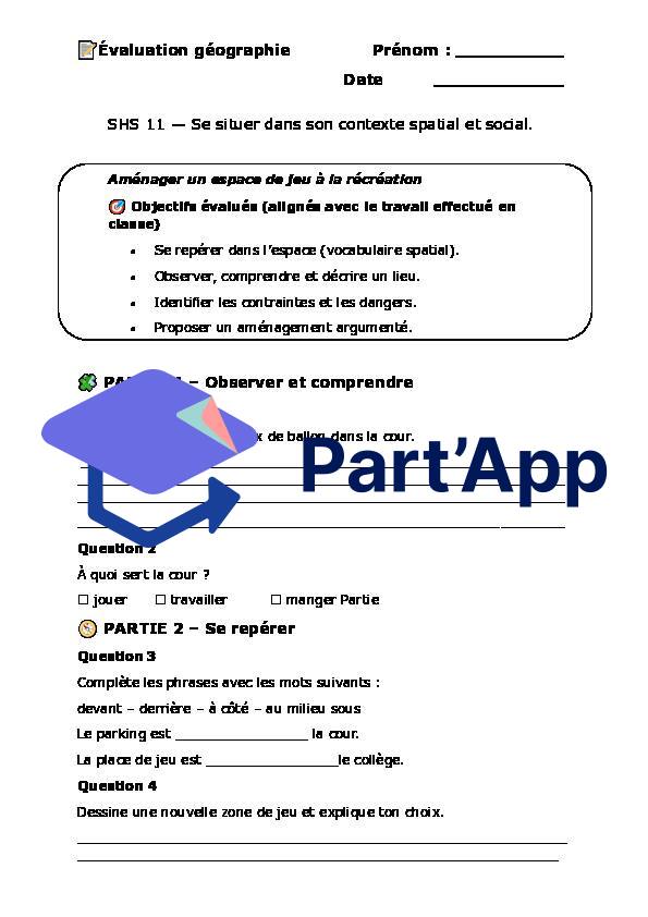 Evaluation formative "à la récré"_2