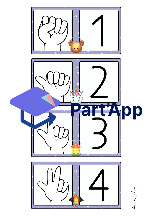 Domino: Unterschiedliche Mengendarstellungen (Laternen)_43