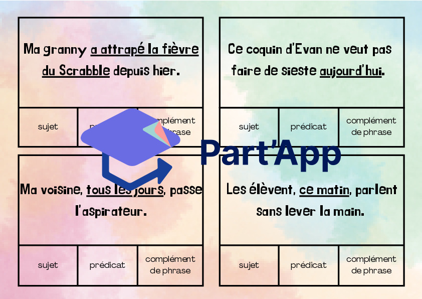 Carte à pince - les groupes de la phrase_2