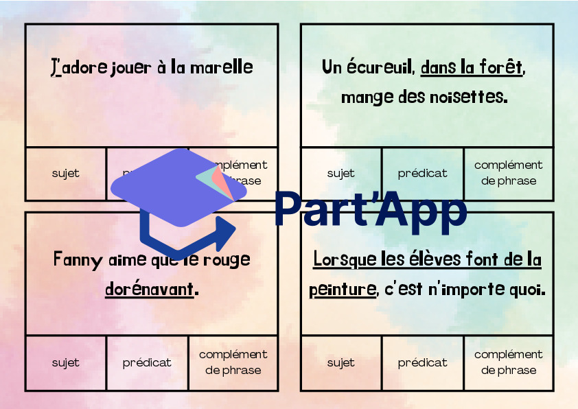 Carte à pince - les groupes de la phrase_5
