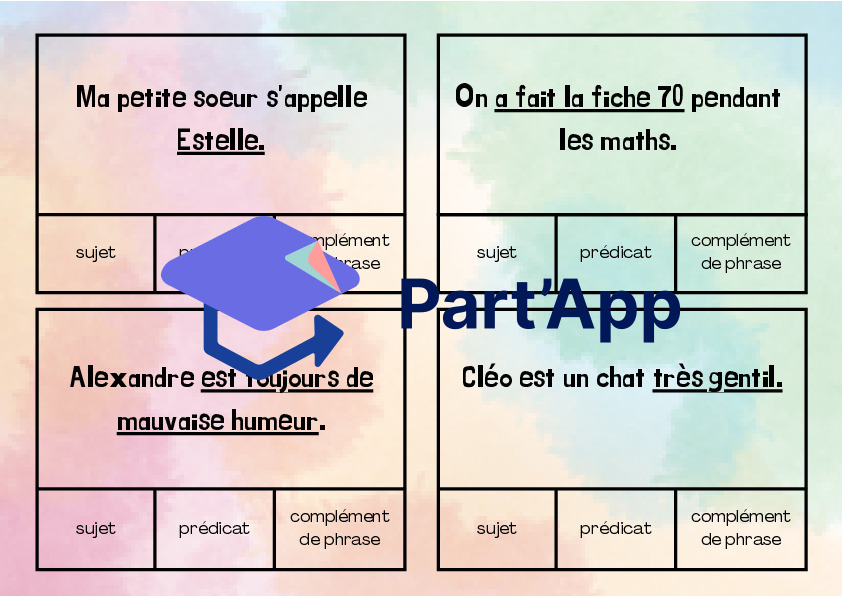 Carte à pince - les groupes de la phrase_6